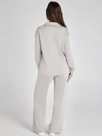 Tweedelige Set Dames Lange Mouwen Relaxed – Co-ord Set