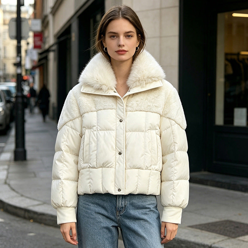 Jas Dames Gewatteerd Casual Winterjas