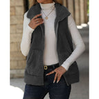 Miss | Bodywarmer Dames Losjes Vallend Ritsdetail Casual