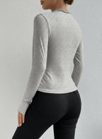 Gebreide Top Dames | Asymmetrisch Ruche Mouwloos - Miss Madera