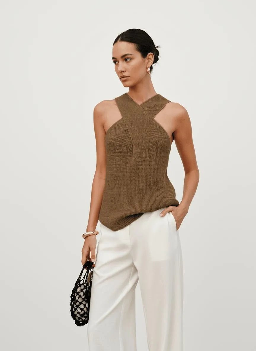 Halter Top – Zomerse Knit - Miss Madera