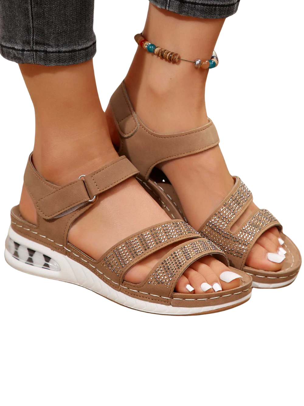 Miss | Sandalen Dames Comfortabel - Kunstleer