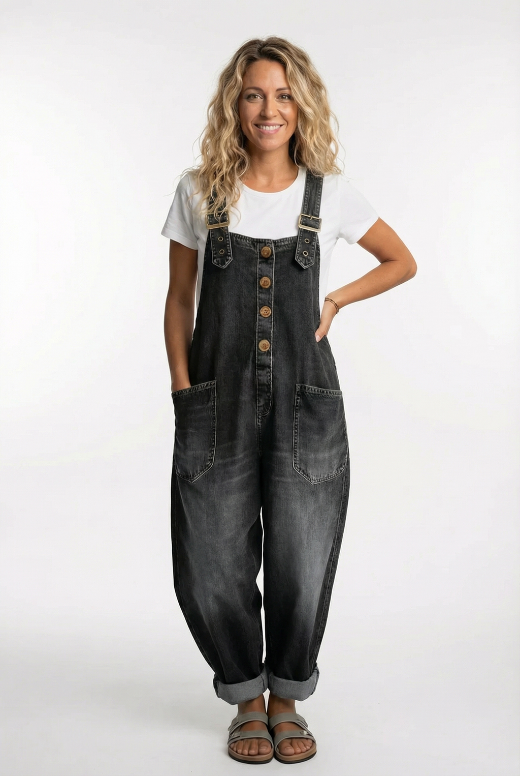 Miss Madera jumpsuit dames