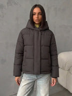 Jas Dames Oversized Gewatteerd met Capuchon