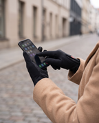 Miss | Verwarmde Handschoenen Dames Winter Touchscreen Oplaadbaar - Zwart