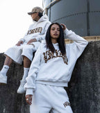 Hoodie Dames Luipaardprint Casual | Grijs Zwart - Miss Madera