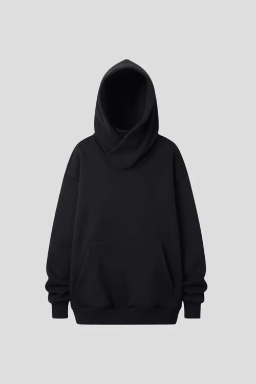 Hoodie Dames Oversized Hoge Hals Kangoeroezak – Casual | Miss Madera - Miss Madera MIS-AA5AUR