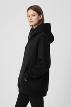 Hoodie Dames Oversized Hoge Hals Kangoeroezak – Casual | Miss Madera - Miss Madera MIS-AA5AUR
