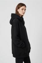 Hoodie Dames Oversized Hoge Hals Kangoeroezak – Casual | Miss Madera - Miss Madera MIS-AA5AUR