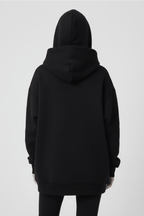 Hoodie Dames Oversized Hoge Hals Kangoeroezak – Casual | Miss Madera - Miss Madera MIS-AA5AUR
