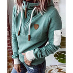 Hoodie Dames Relaxed Fit Sweatstof – Casual | Miss Madera - Miss Madera MIS-4AMU0P