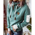 Hoodie Dames Relaxed Fit Sweatstof – Casual | Miss Madera - Miss Madera MIS-4AMU0P