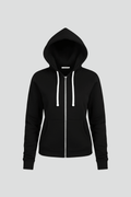 Hoodie Dames Relaxed Rits Trekkoord Kap – Casual | Miss Madera - Miss Madera MIS-GJHFCL