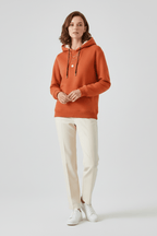Hoodie Dames Sherpa Gevoerd Kangoeroezak – Winter | Miss Madera - Miss Madera MIS-SWD6RC