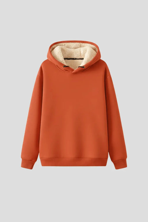 Hoodie Dames Sherpa Gevoerd Kangoeroezak – Winter | Miss Madera - Miss Madera MIS-DAND7T