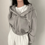 Hoodie Jurk Dames Oversized Capuchon Fleece – Casual | Miss Madera - Miss Madera MIS-2IAQIR