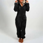 Miss | Onesie Dames Teddy Fleece Capuchon Losvallend