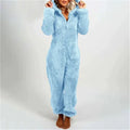 Miss | Onesie Dames Teddy Fleece Capuchon Losvallend