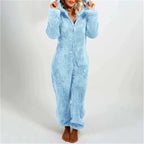 Miss | Onesie Dames Teddy Fleece Capuchon Losvallend