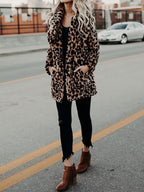 Miss | Winterjas Dames Imitatiebont Luipaardprint - Polyester