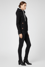 Jas Dames Capuchon Asymmetrische Rits – Casual | Miss Madera - Miss Madera MIS-KAZGVP-S