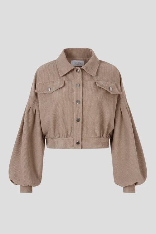 Jas Dames Cropped Rits Aansluitend – Casual | Miss Madera - Miss Madera MIS-RVM3RH