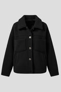 Jas Dames Fleece Knoopsluiting Relaxed Fit – Kantoor | Miss Madera - Miss Madera MIS-0XG472