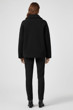 Jas Dames Fleece Knoopsluiting Relaxed Fit – Kantoor | Miss Madera - Miss Madera MIS-0XG472