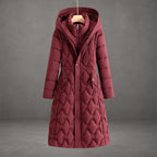 Jas Dames Longline Gewatteerd Capuchon – Winter | Miss Madera - Miss Madera MIS-A6GF2W