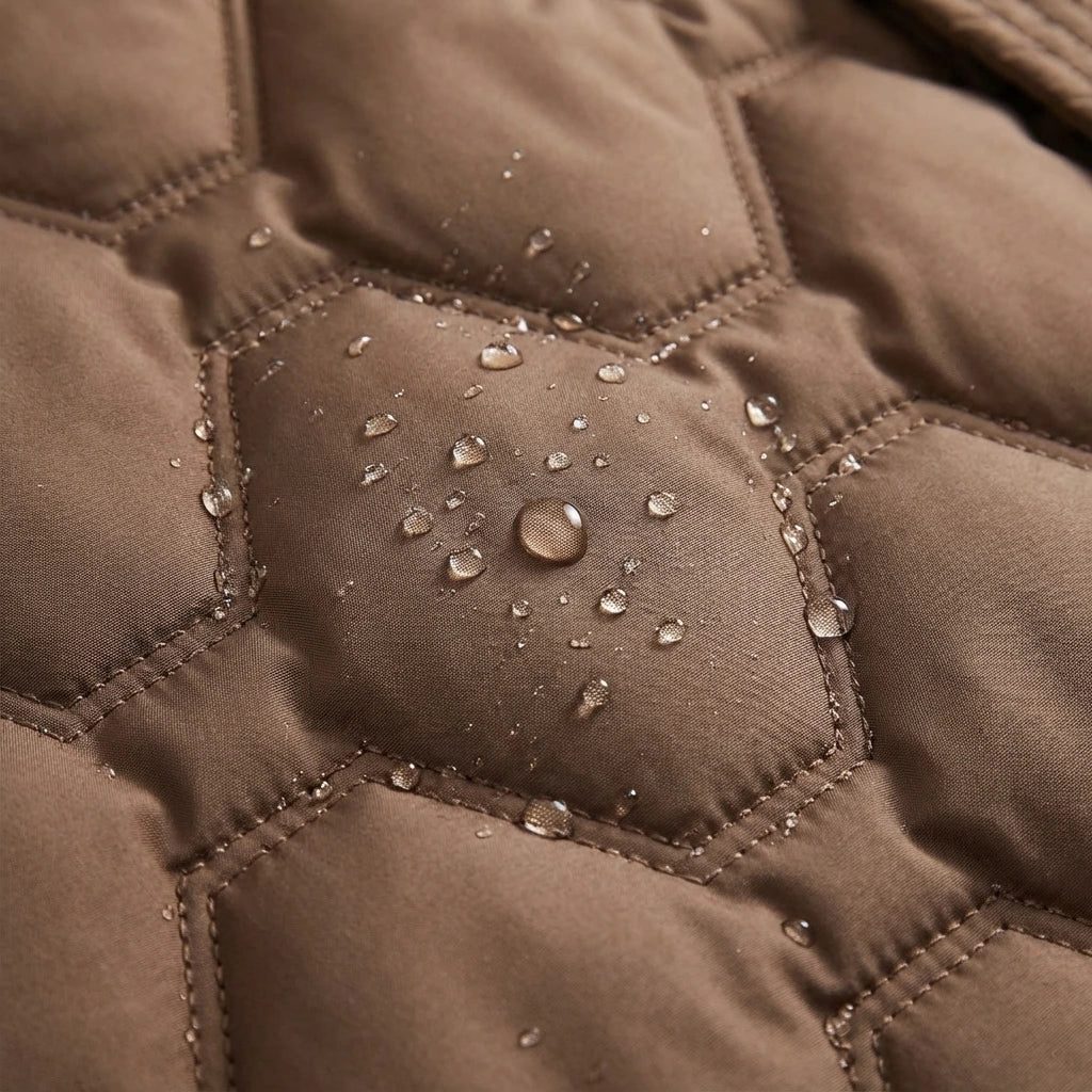 Jas Dames Longline Gewatteerd Capuchon – Winter | Miss Madera - Miss Madera MIS-TTLZ47