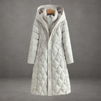 Jas Dames Longline Gewatteerd Capuchon – Winter | Miss Madera - Miss Madera MIS-2WV9RL