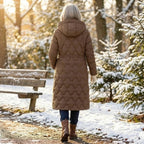 Jas Dames Longline Gewatteerd Capuchon – Winter | Miss Madera - Miss Madera MIS-A6GF2W