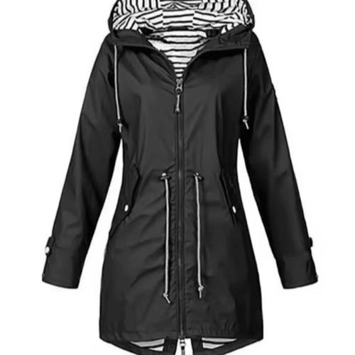 Jas Dames Waterdicht Capuchon Winddicht – Buitensport | Miss Madera - Miss Madera MIS-L946Q4