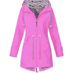Jas Dames Waterdicht Capuchon Winddicht – Buitensport | Miss Madera - Miss Madera MIS-2722SL