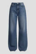 Jeans Dames Wijde Pijpen Fleece Gevoerd Denim – Winter | Miss Madera - Miss Madera MIS-CK20DZ