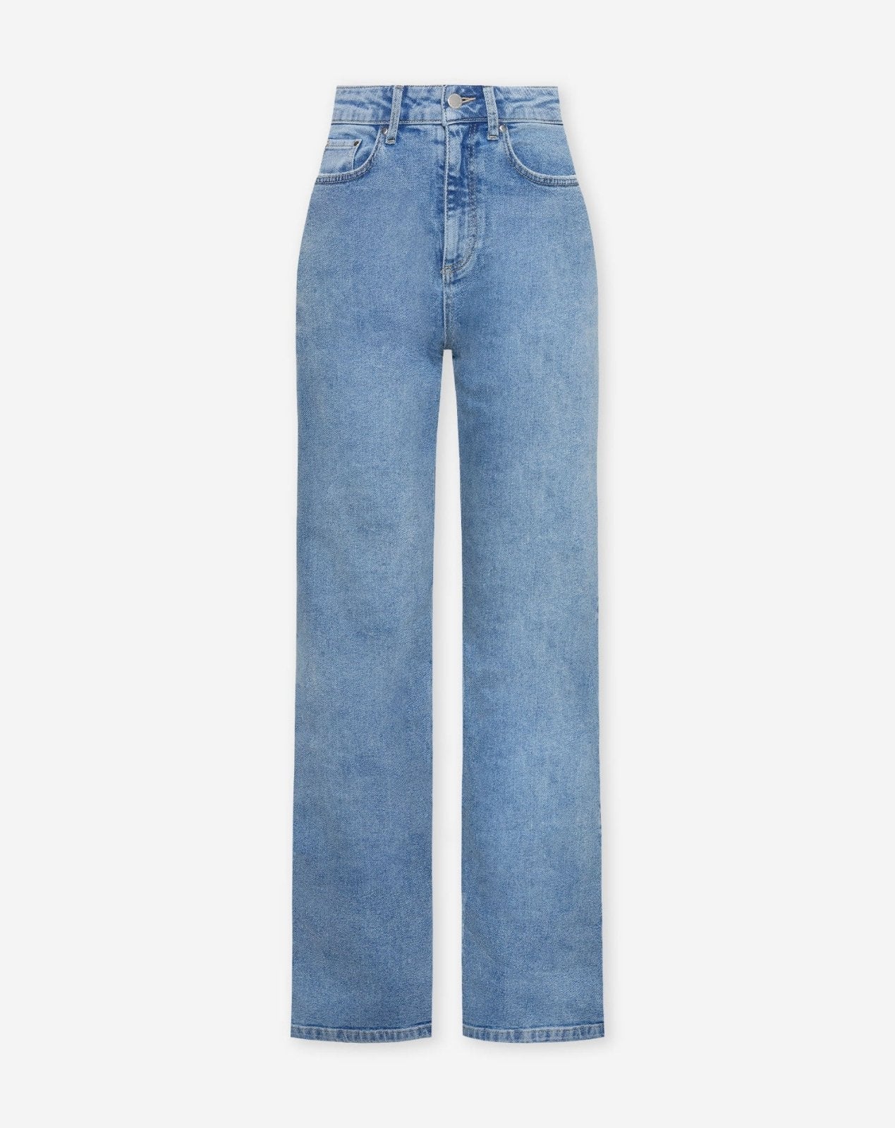 Jeans Lange Denim Blauw - Miss Madera