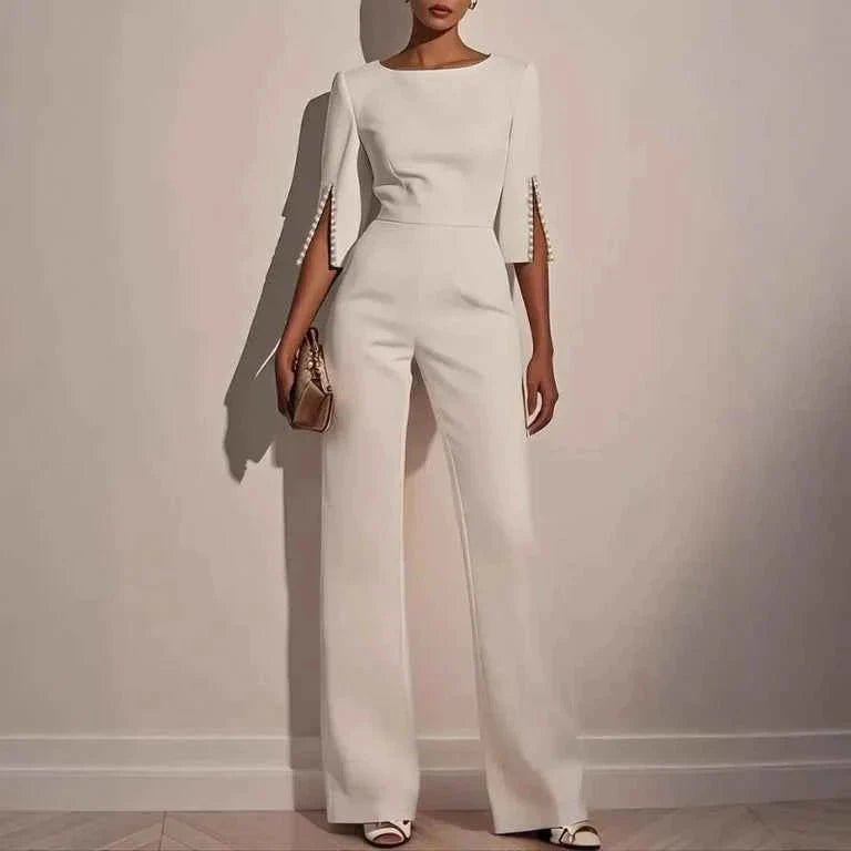 jumpsuit Dames Elegant | Bruids Hedendaags Stijl - Miss Madera
