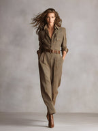 Jumpsuit Dames ruitpatroon - Miss Madera