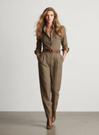 Jumpsuit Dames ruitpatroon - Miss Madera