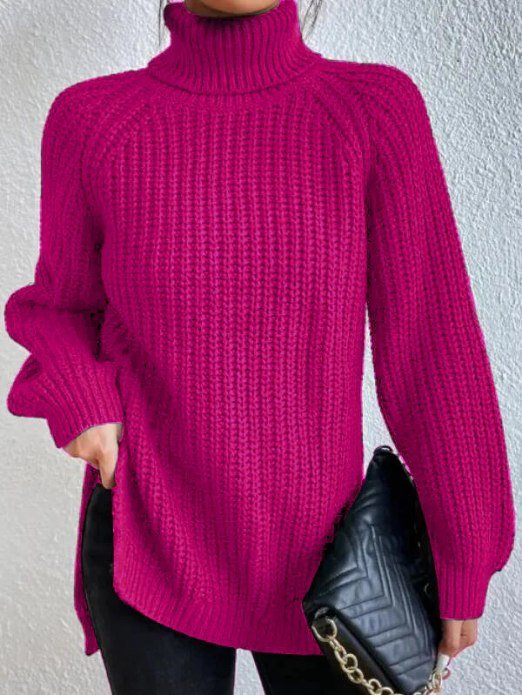Jurk Dames Coltrui Lange Mouw Loose Fit – Kantoor | Miss Madera - Miss Madera MIS-LHC4RO
