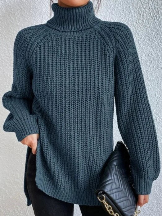 Jurk Dames Coltrui Lange Mouw Loose Fit – Kantoor | Miss Madera - Miss Madera MIS-BTA6NH