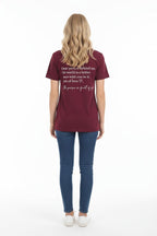 Katoenmix T-shirt Dames | Ronde Hals Regular Fit - Miss Madera