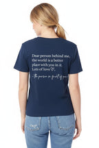 Katoenmix T-shirt Dames | Ronde Hals Regular Fit - Miss Madera
