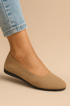 Ballerina's Dames Ademend Flexibel - Beige