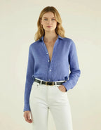 Linnen Blouse Dames | Relaxed Zomer - Miss Madera