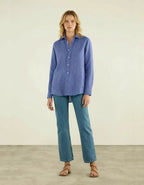 Linnen Blouse Dames | Relaxed Zomer - Miss Madera