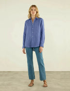 Linnen Blouse Dames | Relaxed Zomer - Miss Madera