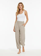 Linnen Broek Dames | Linnen Relaxed Wijdvallend - Miss Madera