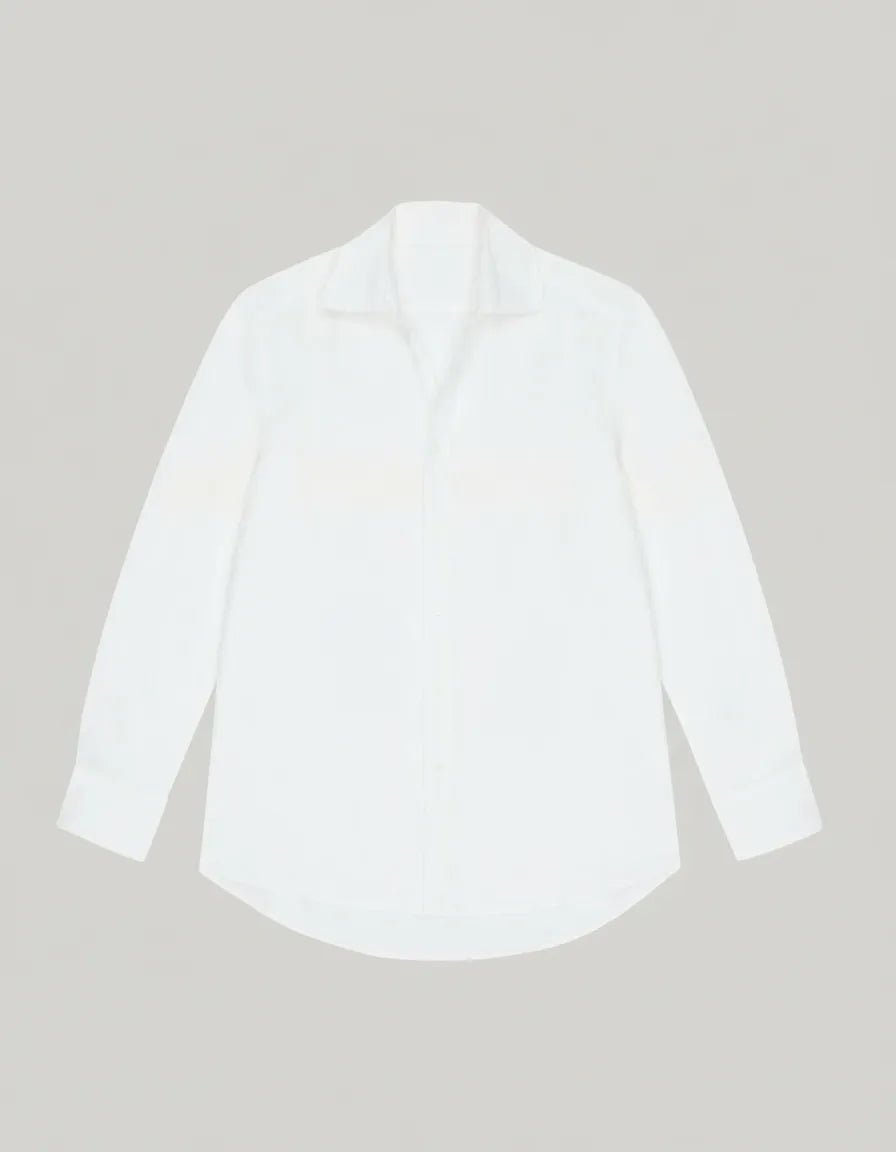 Linnen Overhemd Dames | Relaxed Knoopsluiting - Miss Madera