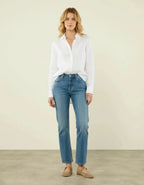 Linnen Overhemd Dames | Relaxed Knoopsluiting - Miss Madera